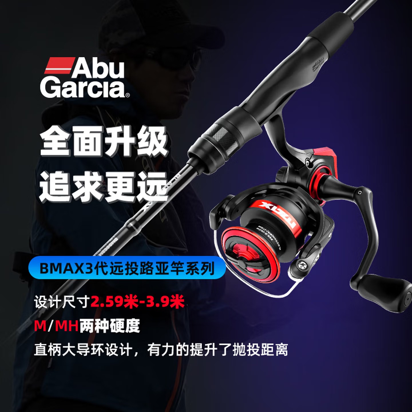 Abu Garcia Reel Max - Abu Garcia Black Max SX Spinhengel,