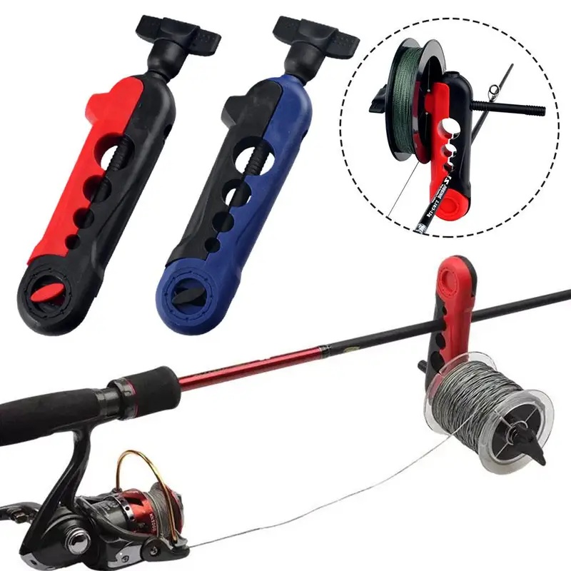 Spincast Reel - Draagbare vislijnhaspel, hengelhouder, gereedschap, haspelmachine, spinmolen,