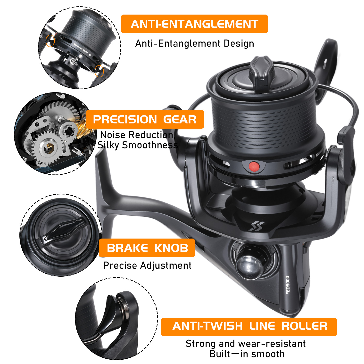 Sougayilang Professionele Feed - Trolling Reel recensie en prijs