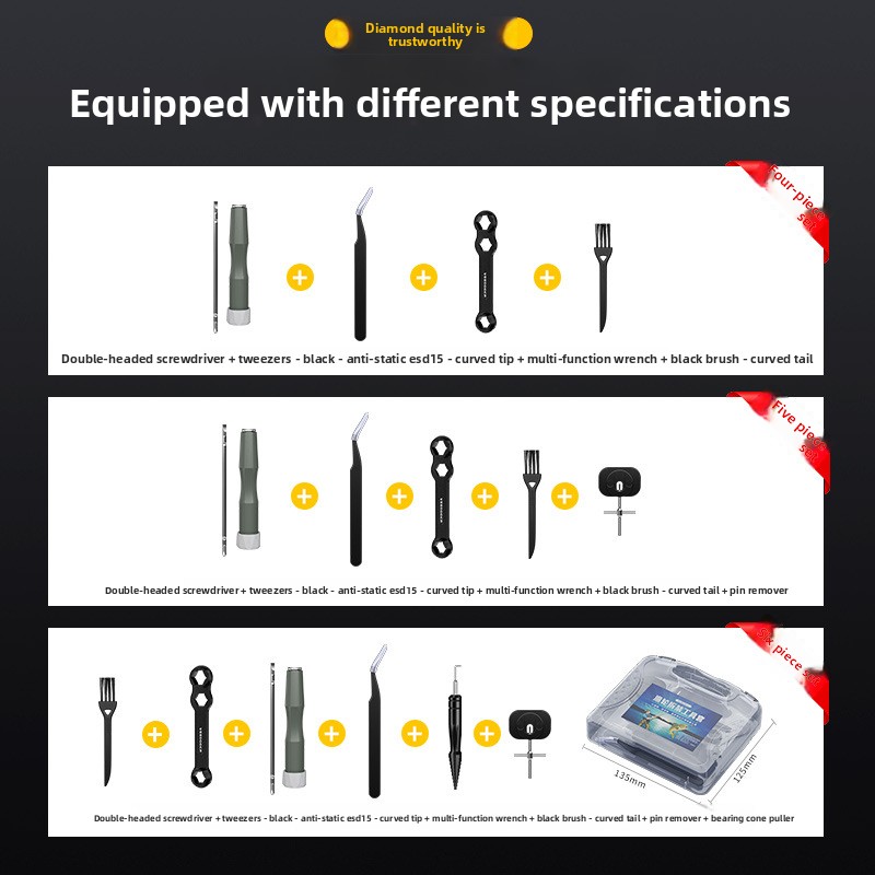 Onderhoudssleutelset voor vism - Reel Repair Kit recensie en prijs